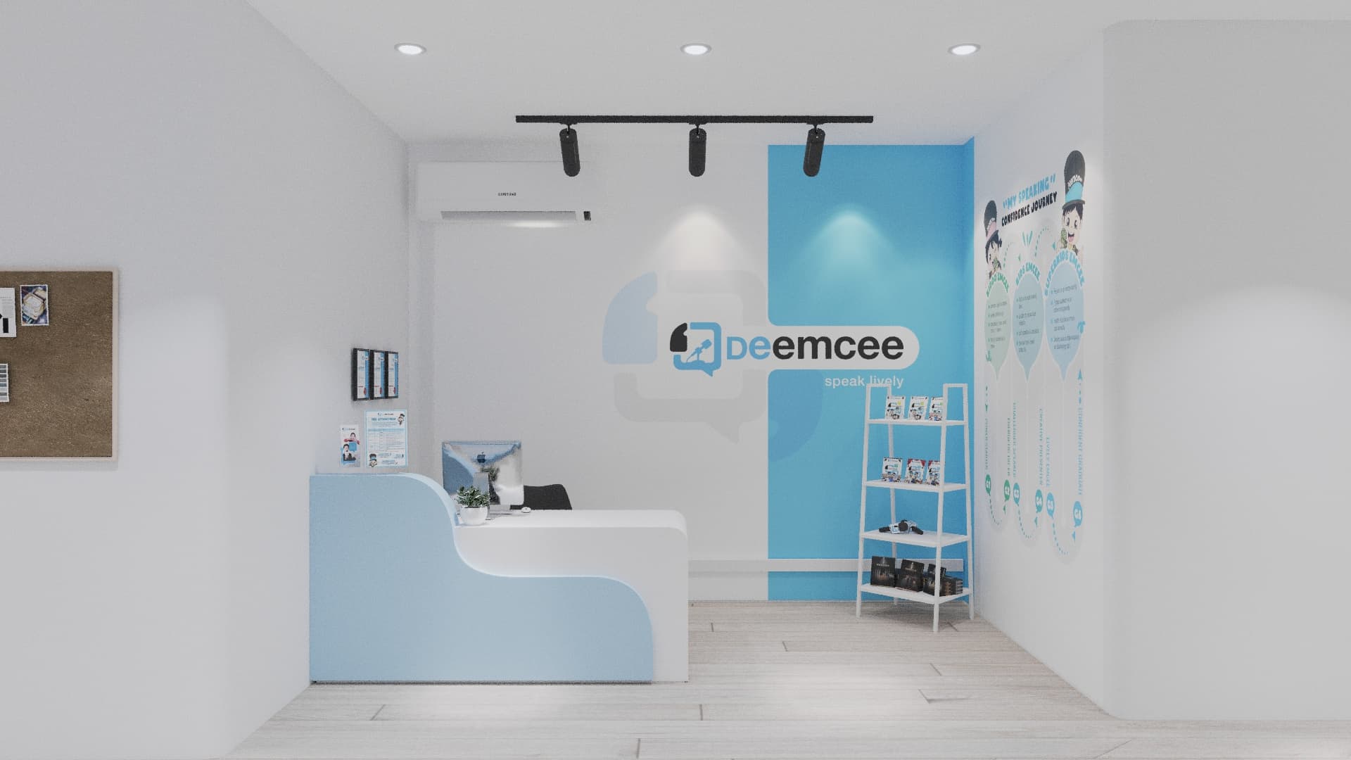 Deemcee centre — welcome reception